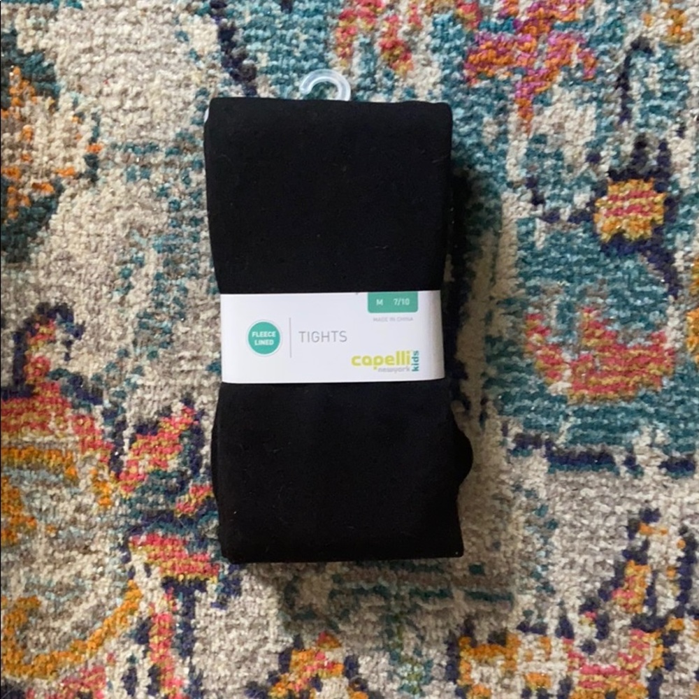 Fleece lined tights